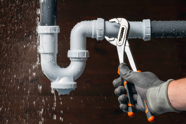 Professional Drain Cleaning technician working in Saint Jo, TX